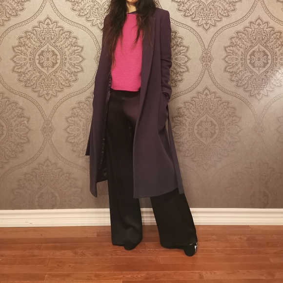 Jigsaw wool wrap coat - Picture 2 of 15